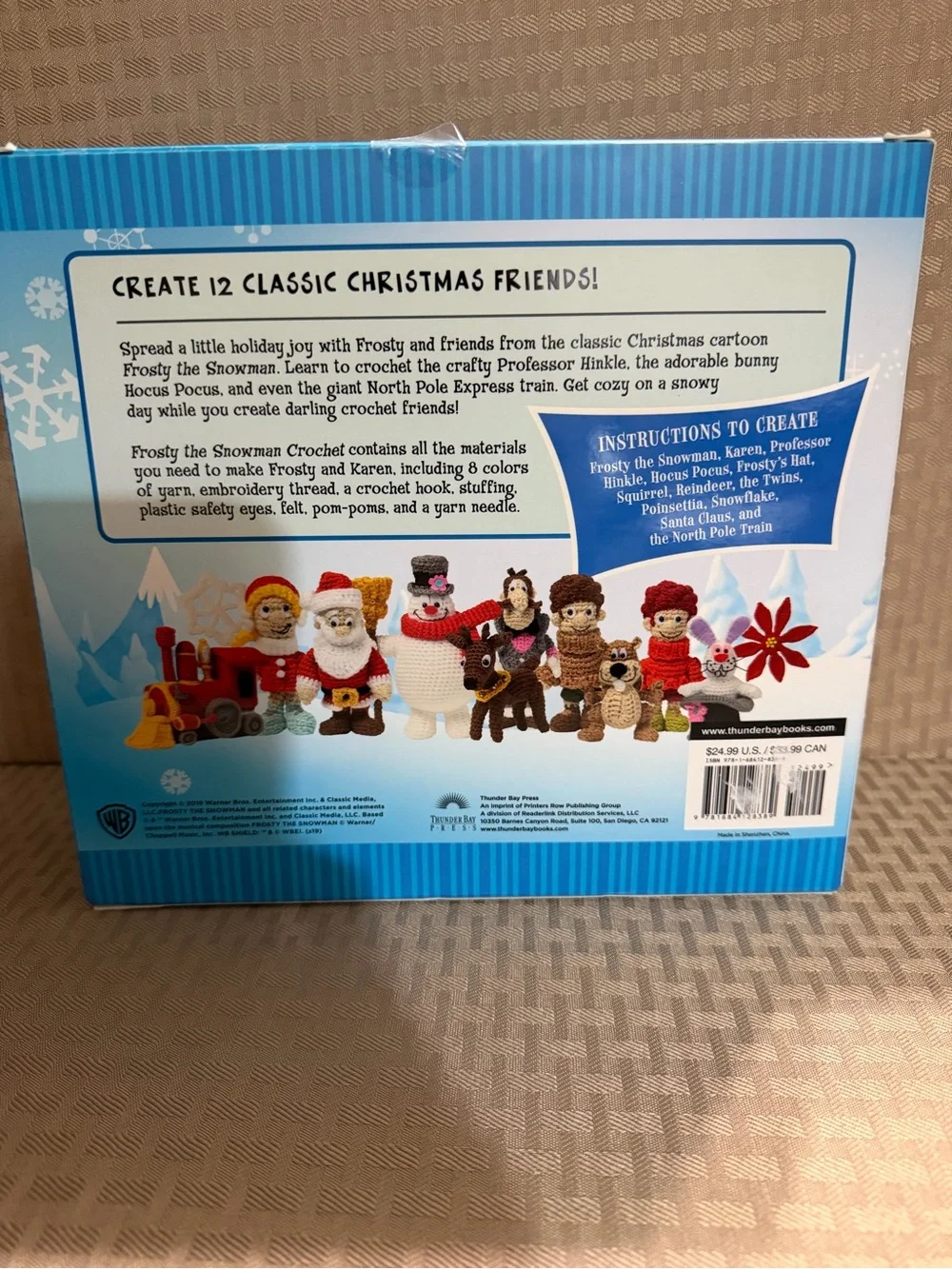 Frosty the Snowman Crochet Kit -